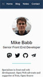 Mobile Screenshot of mikebabb.com